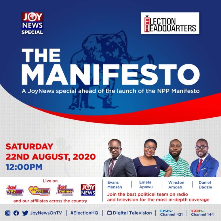 NPP launches Election 2020 Manifesto on Saturday