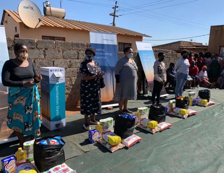 Siemens Gamesa donates vital supplies to support African communities through the COVID-19 crisis