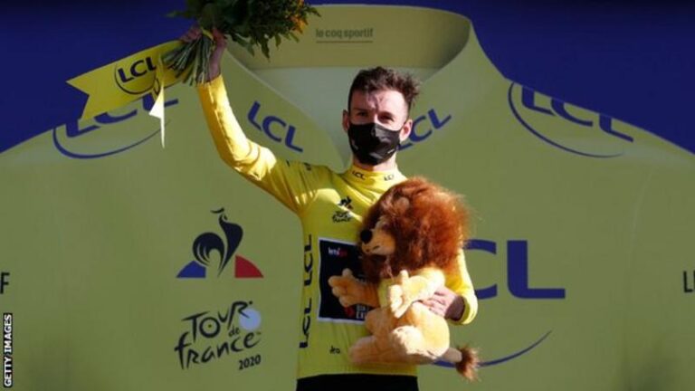 Tour de France 2020: Adam Yates takes yellow jersey after Julian Alaphilippe penalised