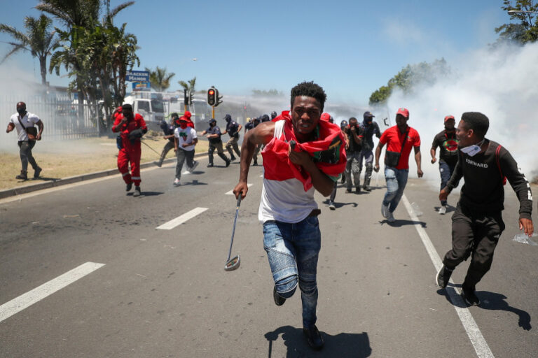 South Africa anti-racism protests over ‘whites-only graduation party’