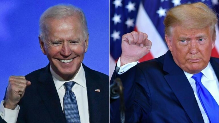 Joe Biden labels Donald Trump’s refusal to concede ‘an embarrassment’