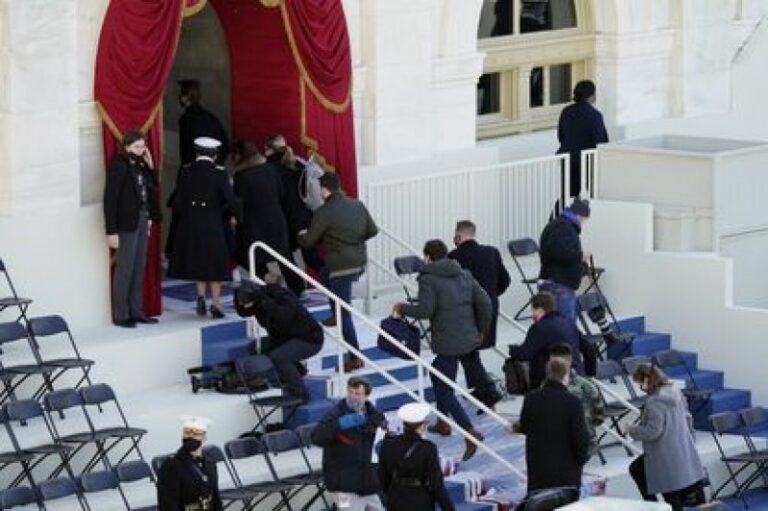 Biden inaugural rehearsal evacuated amid fire near US Capitol