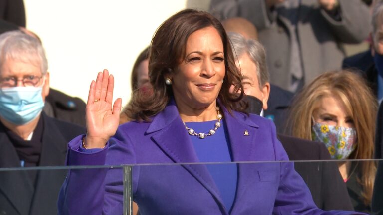 Kamala Harris Sworn In As First Ever Female Vice President