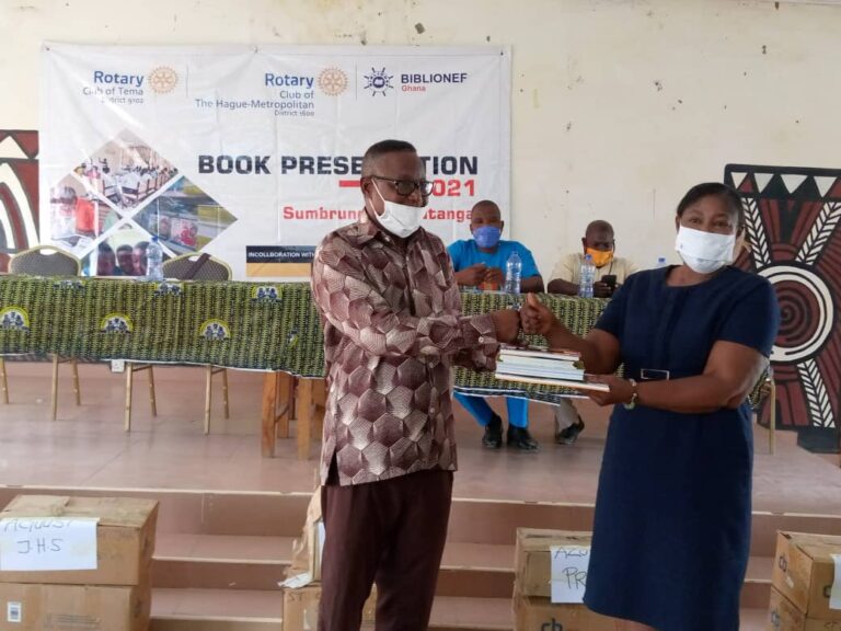 NGO Restocks Basic School Libraries In Bolgatanga