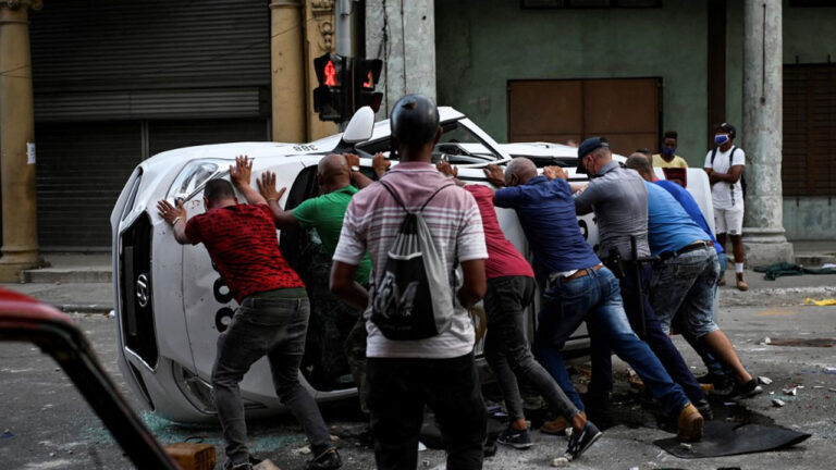 Cuba sees rare mass protests against Communist government