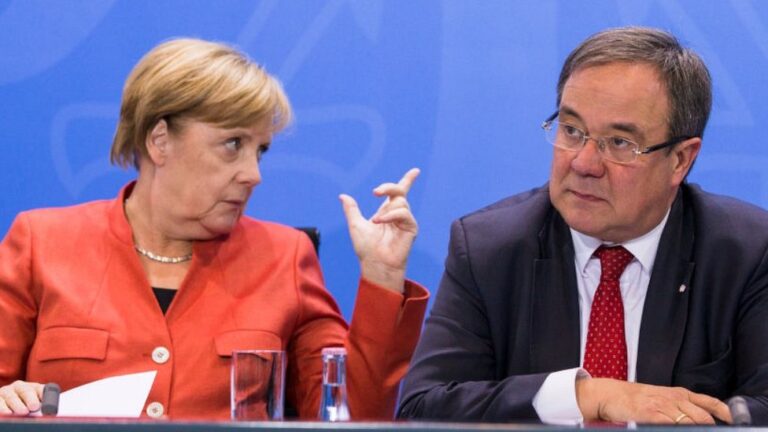 Merkel, would-be successors, spar in final Bundestag debate