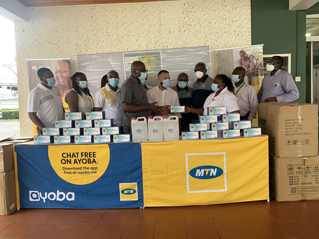 MTN Ghana, ASHCELL Limited donate to KNUST Hospital