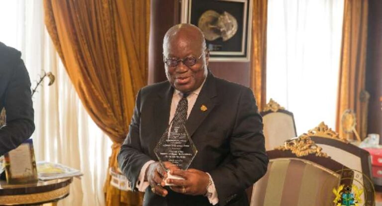 Akufo-Addo grabs ‘Lifetime Achievement Award’ for Free SHS