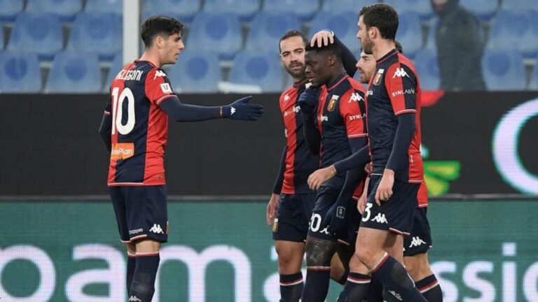 Ghana striker Caleb Ekuban finally scores for Italian side Genoa