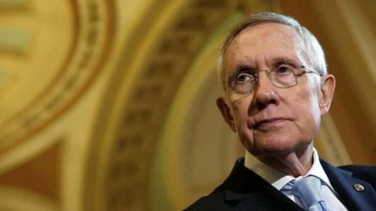 Former US Senate majority leader Harry Reid dies at 82