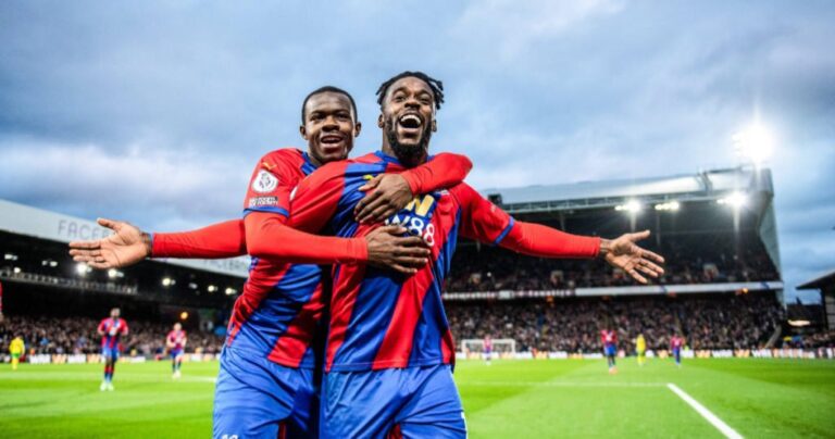 Ghana midfielder Jeffrey Schlupp applauds Crystal Palace squad depth in their Norwich victory.