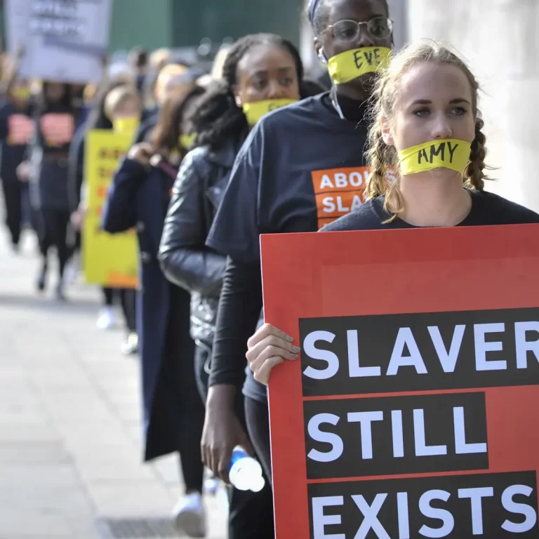 More than 40 million people live in modern slavery