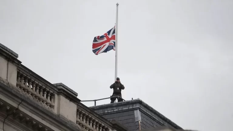 Queen’s funeral: Flags back at full-mast as mourning period ends