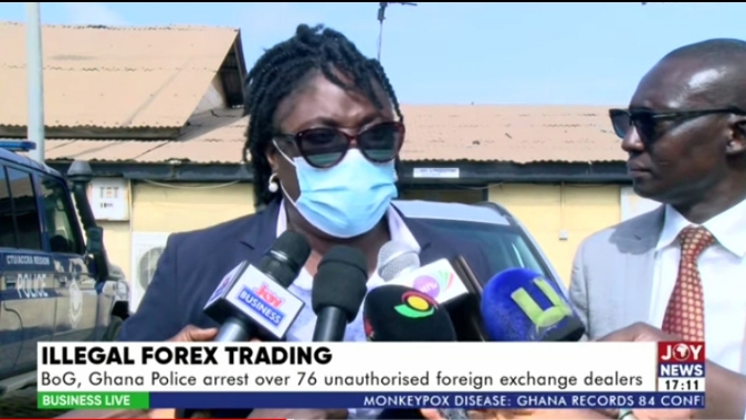 BoG, Police crack down on Black Market foreign exchange operators, arrest 76