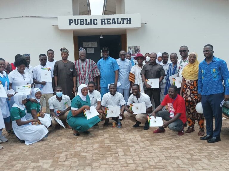 Ghana Health Service awards 106 COVID-19 frontline workers in North East.