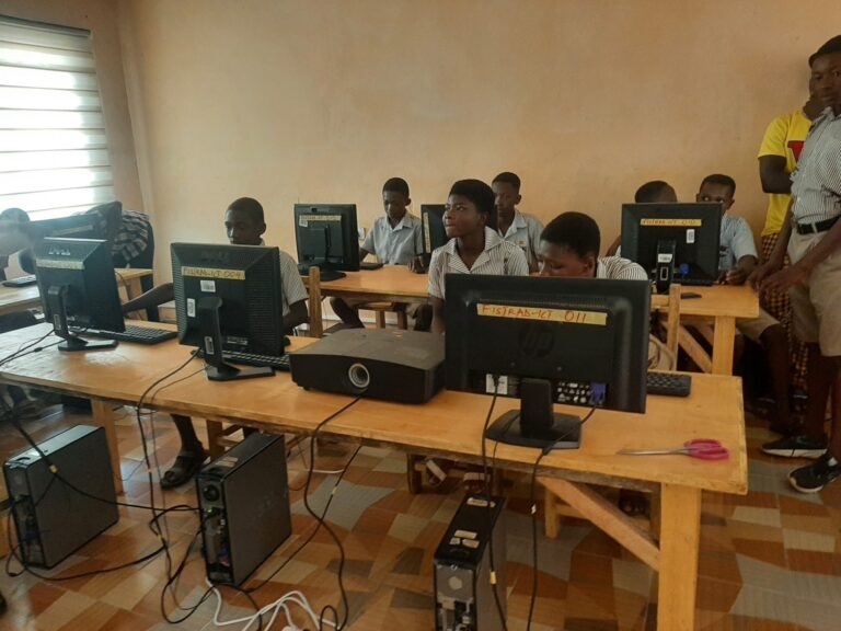 FISTRAD commissions computer laboratory in Sandema.